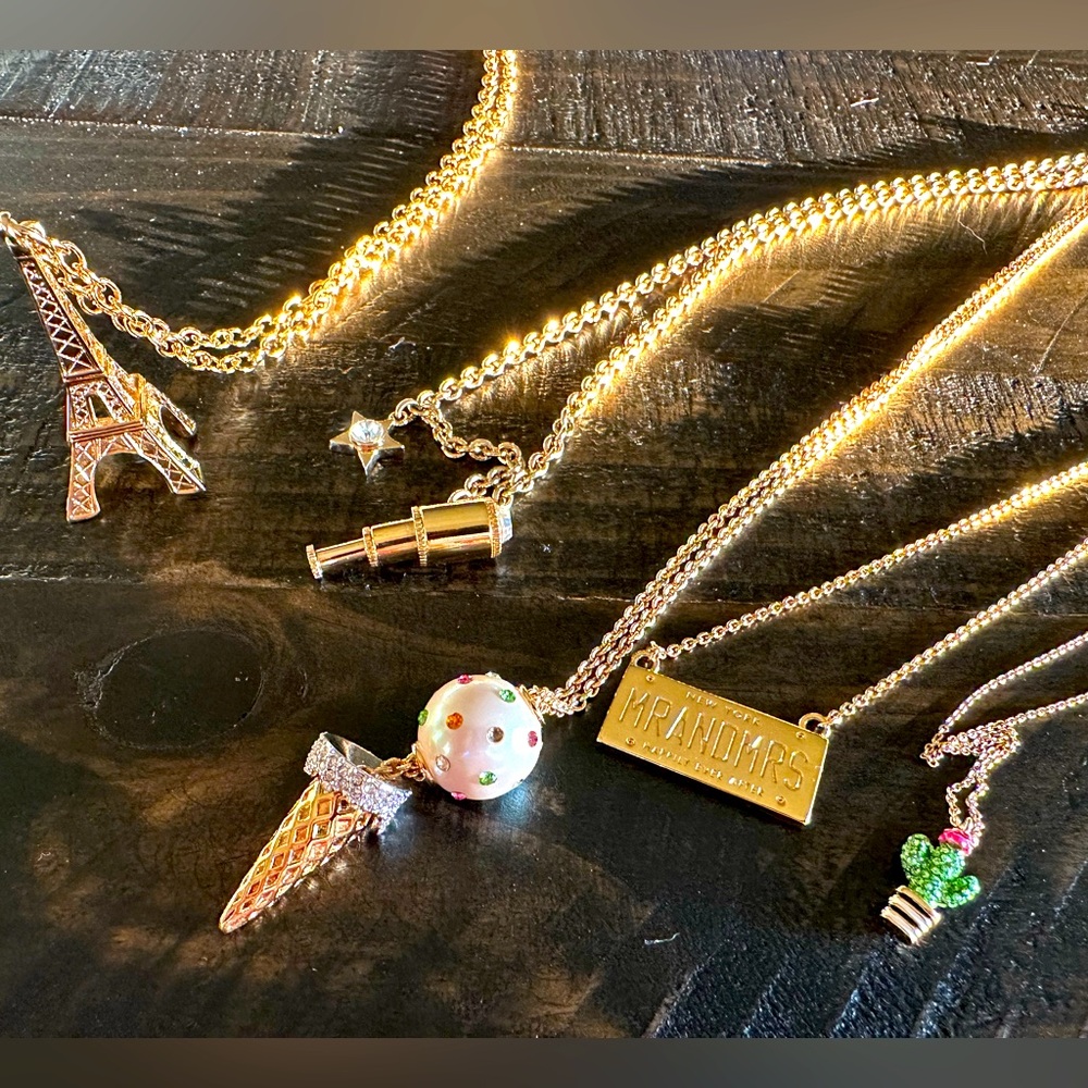 Kate Spade Charm Necklace Collection